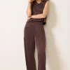 Mokka Blatextee Vireluna Sleeveless Relaxed Cargo Pants Set With Minimal Cozy Everyday Style